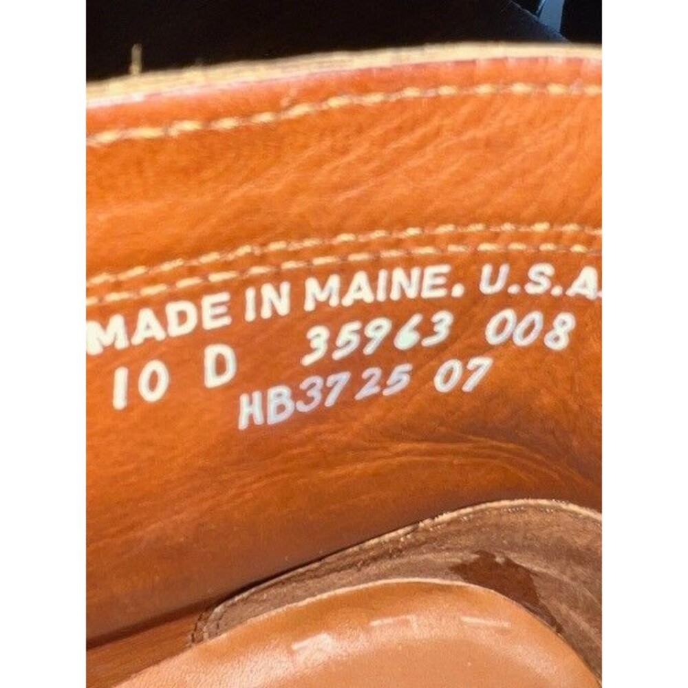 Rancourt & Co. Wolf Boots Toast Rushmore Colorway Leather Vibram Mn’s 10D NWOT - Picture 11 of 11